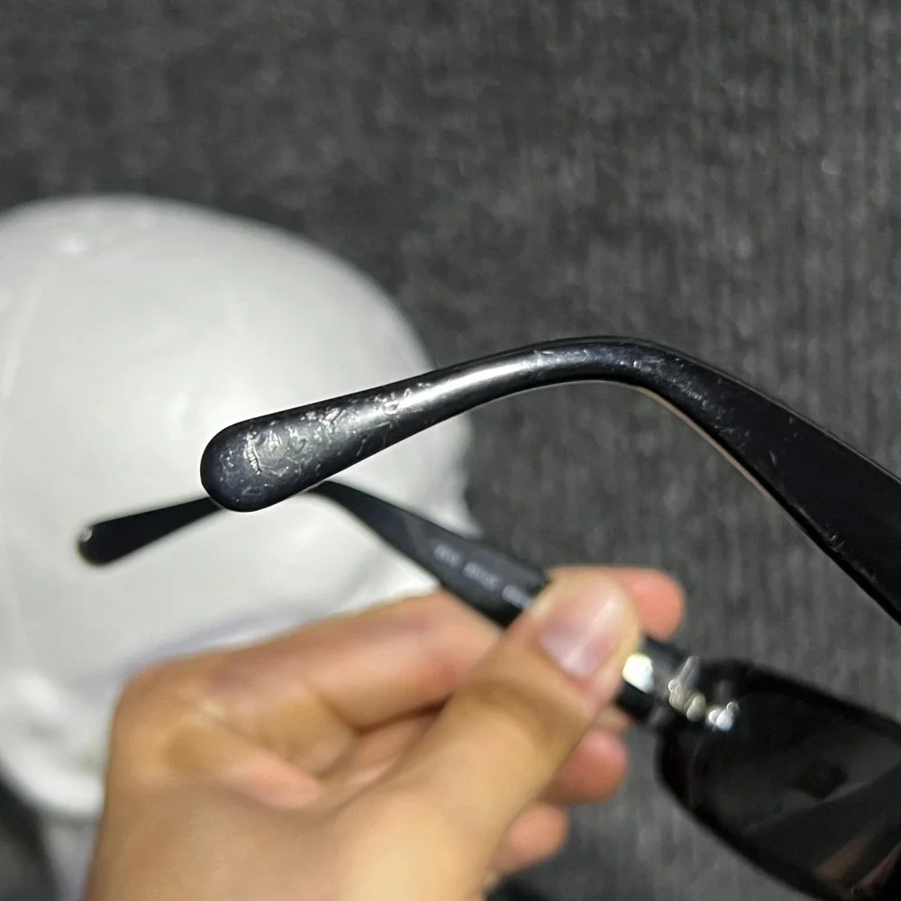 Vintage Revo Sunglasses Unisex OS Black 2513 Polarized Made in Italy Sporty Y2K